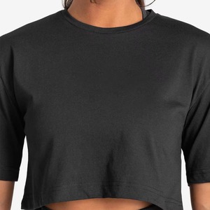 Ropa de Verano para Mujer, Top Corto de Manga Corta, el Mejor Diseño, Buen Material, Camiseta Corta para Mujer - Product Image 4