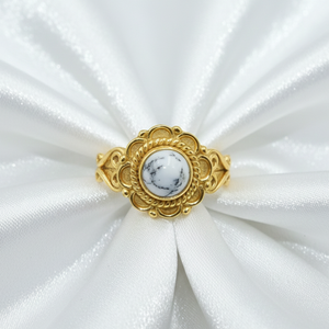 แหวนโอปอลเดนไดรต์ธรรมชาติ เงินแท้ 925 ทำมือ สไตล์วินเทจลายดอกไม้ โบโฮ สำหรับผู้หญิง ของขวัญเครื่องประดับดีไซน์หรูหราสำหรับเธอ - Product Image 4