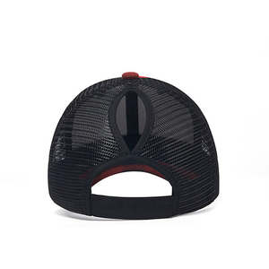 หมวกเบสบอลตาข่ายแบบปรับได้สำหรับผู้หญิง ทรงหางม้า ปรับขนาดได้ ผ้าฝ้าย 6 แผง ดีไซน์ผ้าแฟลนเนล สำหรับผู้ใหญ่ - Product Image 5