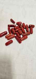 พลอยปะการังสีแดงธรรมชาติจากอิตาลี รูปทรงวงรี พลอยเม็ดเดี่ยวสำหรับทำเครื่องประดับแหวน - Product Image 2