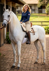 Silla de Montar Española Modelo SRS0017 con Acolchado de Piel de Oveja, Estructura de Fibra de Vidrio, Cuero, para Montar a Caballo, con Funda de Lana Blanca - Product Image 4
