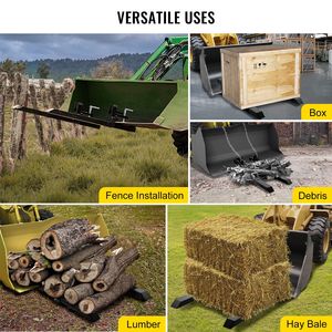 Forche per Pallet con Capacità di 2000 libbre, Accessori e Ricambi per Carrelli Elevatori e Minipale - Product Image 3