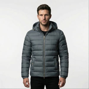 Veste bouffante chaude de style à la mode personnalisée pour hommes veste bouffante de conceptions de mode OEM veste bouffante imperméable de rue veste bouffante en duvet de canard - Product Image 1