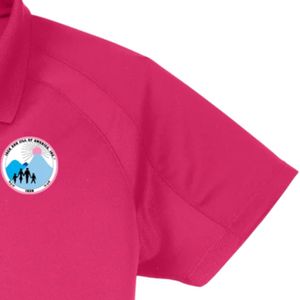 Polo personnalisé Jack and Jill pour femme, en coton doux, manches courtes, logo brodé, haut décontracté à col pour femme, vêtements en gros - Product Image 5