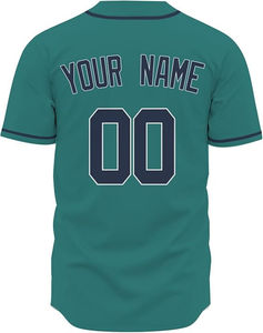 Camiseta de Béisbol Transpirable al por Mayor, Nuevo Diseño, Camiseta de Béisbol y Sóftbol Transpirable con Botones Completos para Hombre - Product Image 2