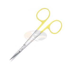 Ciseaux Iris manuels en acier inoxydable chirurgical, à pointe fine et bord tranchant, instrument de coupe de précision, réutilisables, durables, certifiés CE - Product Image 2