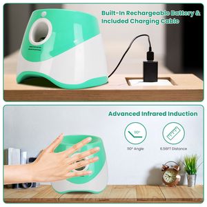 Lanciatore Automatico di Palline per Cani con 6 Palline da Tennis, 3 Distanze di Lancio Regolabili, Macchina Interattiva per Giochi di Movimento per Animali Domestici - Product Image 3