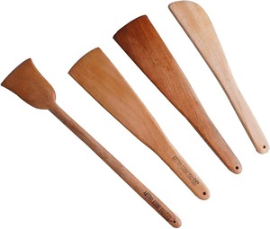 Natural Bamboo Wooden Cutlery Set Reusable Eco Friendly Kitchen Utensils Sustainable Dining Tableware <b>Flatware</b> Set - Product Image 5
