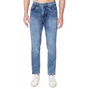 Vente flash - Jeans slim fit pour homme de qualité supérieure, prix de gros, pantalons en denim décontractés personnalisés pour homme - Product Image 4