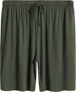 ชุดนอนผู้ชายไซส์ใหญ่ ผ้าวิสโคสผสมฝ้าย 280 กรัม แบบไม่ทอ ระบายอากาศได้ดี นุ่มสบาย แขนสั้น สไตล์ไฮสตรีท - Product Image 4