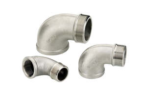 Codo de hierro fundido maleable mejorado para tuberías de agua a baja presión, conexiones de plomería en ángulo y tuberías duraderas - Product Image 4