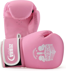 Guantes de Boxeo de Cuero para Niños de 2oz, 4oz y 6oz, Transpirables, que Absorben la Humedad, con Cierre de Gancho y Bucle, para Entrenamiento de MMA, Marca Privada Personalizada - Product Image 6