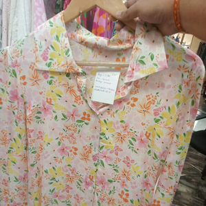 Wholesale <b>Custom</b> Star Print Women Vintage Satin Long Sleeve Button-Down Shirt Breathable Lightweight Summer Party Blouse Lapel - Product Image 1