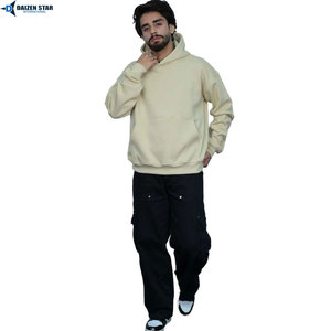 Heavyweight Cotton Hoodies Custom <b>Design</b> OEM Blank Hoodies for Printing Wholesale Streetwear Supplier - Product Image 6