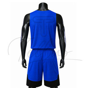 Ensemble d'uniformes de basketball de haute qualité, vêtements de sport, uniforme de basketball en polyester, kit d'uniformes de basketball pour équipe adulte avec OEM - Product Image 4