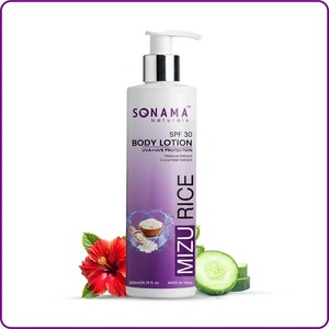 โลชั่นบำรุงผิวกายคุณภาพดี มิซึ ไรซ์ SPF 30 บำรุงล้ำลึก ชุ่มชื้นยาวนาน ดูแลผิวทุกวัน มีจำหน่ายแล้ว - Product Image 6