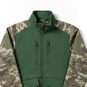 Premium Quality <b>Mens</b> Softshell Hunting <b>Jacket</b> Waterproof Silent Fabric Camouflage Outdoor Tactical Field Apparel - Product Image 4