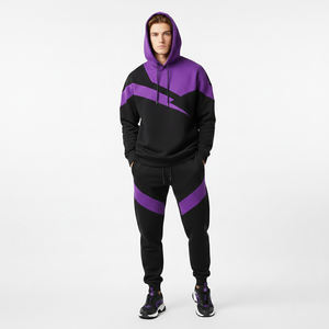 Ensemble de survêtements de sport personnalisés avec logo pour hommes, idéal pour la gym, le fitness et le jogging – Vêtements de sport OEM en gros à vendre - Product Image 1