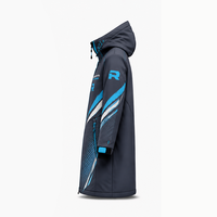 Manteaux d'extérieur décontractés rembourrés à capuche, vestes longues en textile, vêtements d'hiver chauds, vente en gros, logo personnalisé