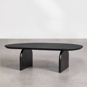 Table basse Vandana Grand Radiant en bois de manguier 135x80 cm - Product Image 5