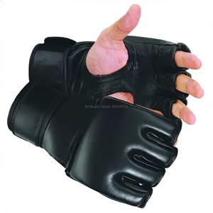 Guantes de Boxeo MMA Profesionales con Forma Especial, Forro Interior de Cuero Engrosado para Cierre, Ligeros, Transpirables, de Secado Rápido, Unisex - Product Image 1