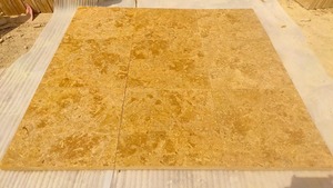 Dalles et carreaux en pierre naturelle de grès doré fleuri, durables, pour l'architecture de style patrimonial - Product Image 3