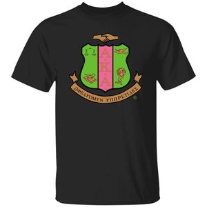 T-shirt femme personnalisé noir brodé avec motif, manches courtes, col rond, décontracté, avec design de blason coloré, streetwear tendance - Product Image 1