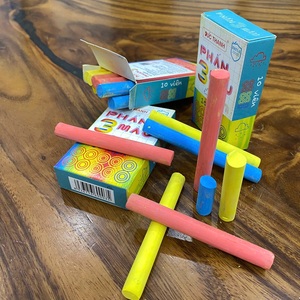 Craies géantes colorées sans poussière pour tableau noir scolaire pour enfants - Offre spéciale - Product Image 1