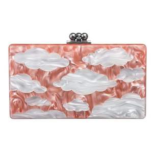 Bolso de Mano Ecológico para Mujer con Decoraciones de Resina para Ocasiones Elegantes - Product Image 5