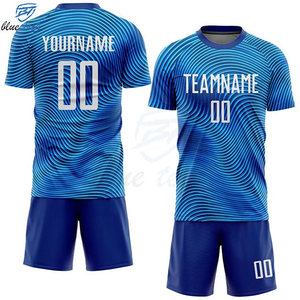 High Quality Custom Printed Soccer Uniform Set for Men's Teams with Quick Dry Breathable Jersey and Shorts Sportswear - Product Image 6
