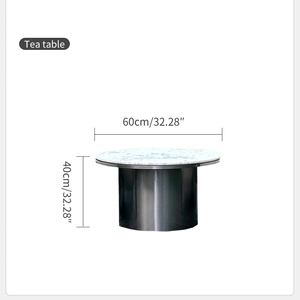 Modern Stainless Steel Outdoor Lounge <strong>Chair</strong>, Luxury Waterproof <strong>Garden</strong> Armchair, Patio Sofa with Table for Balcony <strong>UK</strong> Australia - Product Image 6