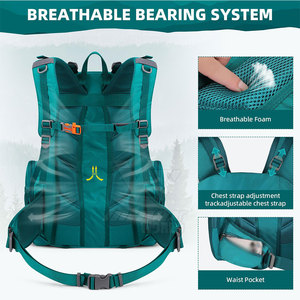 Outdoor Activities Outdoor Adventure Hiking Bag With Comfortable Carry System And Durable Material Construction - Product Image 6