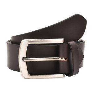 Nuevo Cinturón Casual de Cuero Vacuno Genuino para Hombre con Hebilla de Aleación con Letras - Alta Resistencia y Durabilidad - Product Image 2