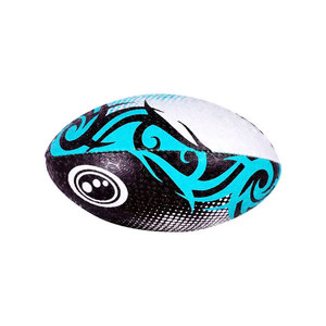 Ballon de rugby de qualité supérieure, design élégant, en butyl, léger, durable, écologique, couleurs et logo personnalisés - Product Image 6