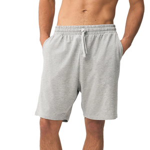 Pantalones Cortos de Verano para Hombre, Bermudas Negras Sólidas, Cintura Elástica, Secado Rápido, Ropa Casual, Pantalones Cortos de Poliéster Tejido de Tiro Medio - Product Image 2
