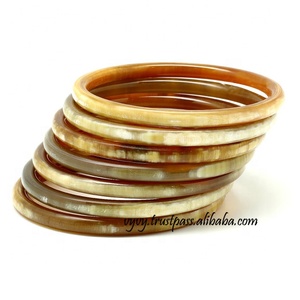 VS05 <b>Fashion</b> <b>Bracelet</b> Elegant Buffalo Horn Bangle Jewelry - Product Image 1