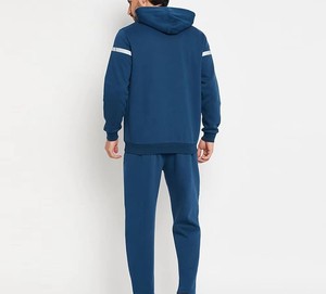 Wholesale Low Price Breathable Lightweight Quarter <b>Zip</b> <b>Hooded</b> Sweatshirts Sweatpants Sets OEM Design Custom Made Tracksuits - Product Image 2