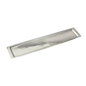 Plateau de service rectangulaire en aluminium moulé, fait main, rustique, décoratif, pour la maison, la cuisine, la table à manger, centre de table - Product Image 2
