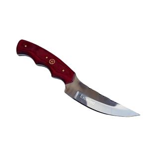 Couteau de chasse en acier inoxydable 440C personnalisé de vente chaude Skinner à lame fixe fait à la main avec manche en bois Pakka de 3mm d'épaisseur - Product Image 4