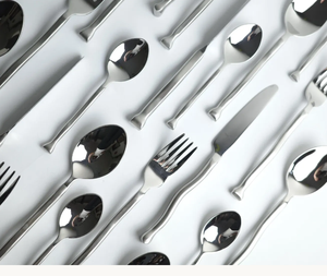 Ensemble de couverts en métal argenté en gros pour restaurants et usage domestique – Vaisselle durable et élégante pour une expérience culinaire améliorée - Product Image 5