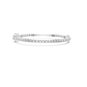 Pulsera de Diamantes Moissanite de Diseño Superior con Diseño Geométrico Moderno para Mujeres a la Moda, Disponible a Precio de Mayoreo - Product Image 3