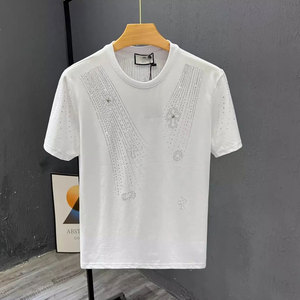 Camiseta cómoda para hombre para el día a día, camiseta elegante para hombre, camiseta moderna para hombre para un estilo de vida informal al aire libre - Product Image 1