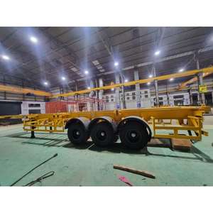 รถพ่วง Bombcart แบบ OEM ความต้องการสูง รับน้ำหนักได้มาก พร้อมการเคลือบป้องกันการกัดกร่อน รถพ่วงบรรทุกสินค้าและอเนกประสงค์ สำหรับการขนส่งในท่าเรือ ขาย - Product Image 5