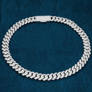 Cadena Cubana de Plata 925 con Baño de Rodio para Hombre, Collar Estilo Hip Hop para Uso Diario - Product Image 3