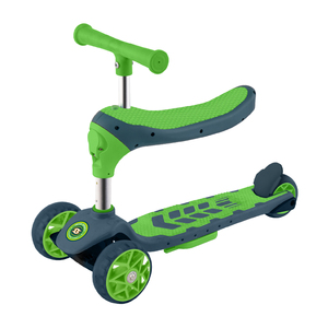 Trottinette pliable 3-en-1 réglable en plastique pour enfants - Product Image 2