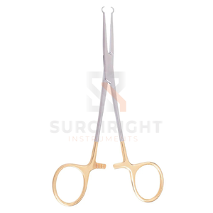 Pinza de vasectomía sin bisturí NSV, fijador de anillo, instrumento quirúrgico de urología, acero inoxidable, reutilizable, manual, color rosa. - Product Image 4