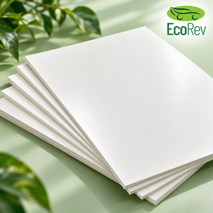 ฐานแก้วกระดาษเคลือบ PLA ย่อยสลายได้ สีขาว สำหรับแก้วเครื่องดื่มร้อนและเย็น - Product Image 3