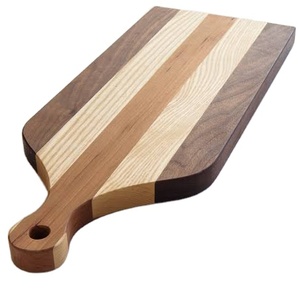 ประเภทแขวนที่ทำด้วยมือเขียงโลโก้ที่กำหนดเองขนาดใหญ่ครัว Acacia/มะม่วงไม้เขียงคณะกรรมการ - Product Image 1