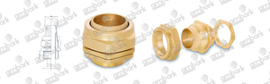 อุปกรณ์ข้อต่อท่อทองเหลืองคุณภาพสูง (ข้อต่อสายไฟหกเหลี่ยมทองเหลือง) OEM/ODM สำหรับป้องกันสายไฟฟ้า - ข้อต่อสายไฟ - Product Image 2