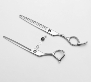 Tijeras de corte ergonómicas con mango ergonómico, tijeras profesionales para cortar cabello, herramienta de peluquería, tijeras de corte. - Product Image 5